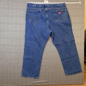 Dickies Men's Jeans Blue Denim Straight Leg Cotton Size 40
